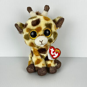 Ty Beanie Boos Stilts Giraffe Plush DOB Dec 10 2022 All Tags 6 inch Stuffie